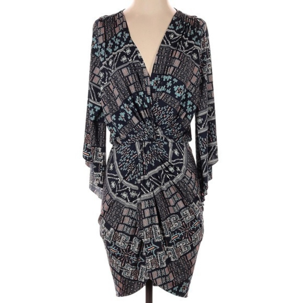 MISA Los Angeles Paisley Print Dress Size S